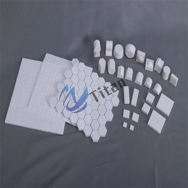 Wear Resistant Alumina Mosaic Ceramic Tiles