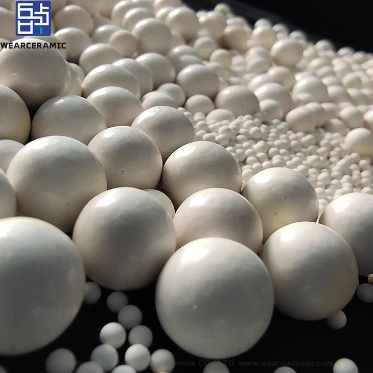 ZTA Zirconium Aluminum Composite Ball For Ball Stirred Mill